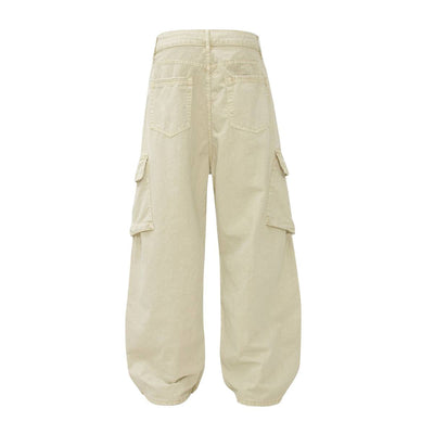 Minimalist Spliced Relaxed Athletic Pants