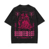 Sweetheart Streetwear Graphic Stone Wash Tee-INNBLAC