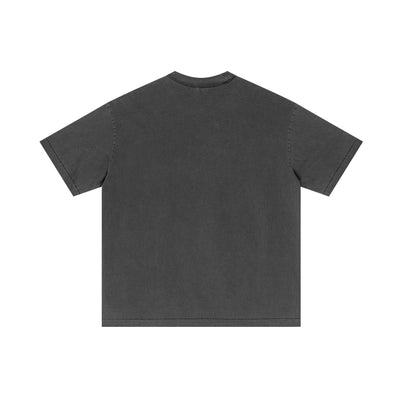 Vintage Wash Reverse T Shirt 275gsm