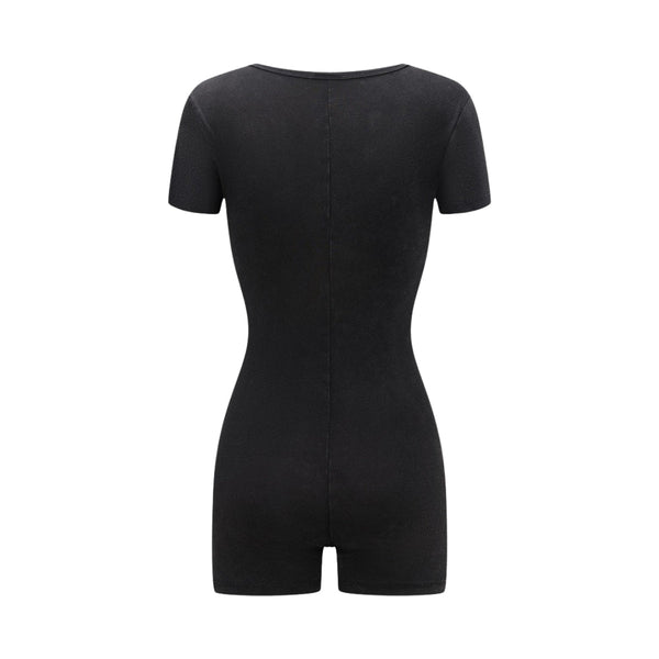 Vintage Washed Slim Fit Bodysuit Tee