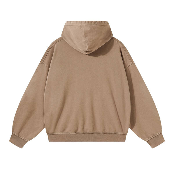 Vintage Washed Heavyweight Pullover Hoodie