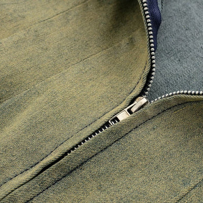 Ombre Denim Strapless Midi Dress