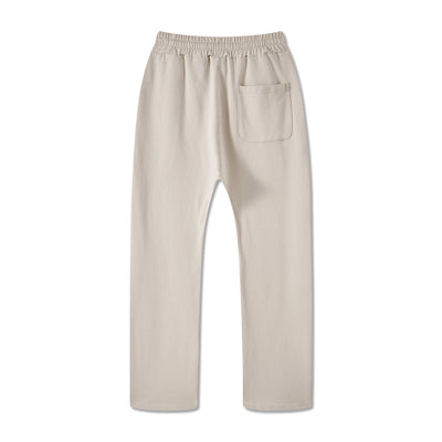Solid Color Thick Relaxed Joggers
