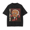 Don't Look Back Graphic Washed Tee-INNBLAC