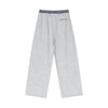 Double Waistband Baggy Trousers