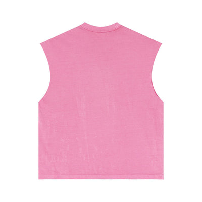 Raw Edge Destructive Muscle Tank 275gsm
