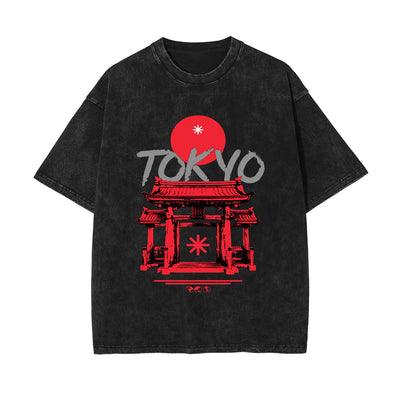 Tokyo Japanese Graphic Tee-INNBLAC