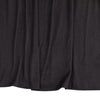 Black Button-Front Strappy Midi Dress