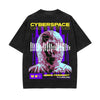 Cyberspace Futuristic Streetwear Graphic Tee-INNBLAC