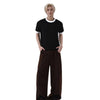 Crew Neck Boxy Fit Ringer Tee 220gsm