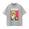 Just A Girl Who Loves Anime Graphic Tee-INNBLAC