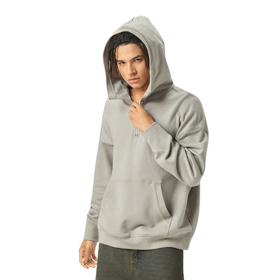Heavyweight Half Zip-Up Oversized Hoodie