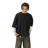 Boxy Fit Two-Layer Sleeve T-Shirt 8.4oz