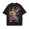 Fierce Beast Graphic Washed Tee-INNBLAC