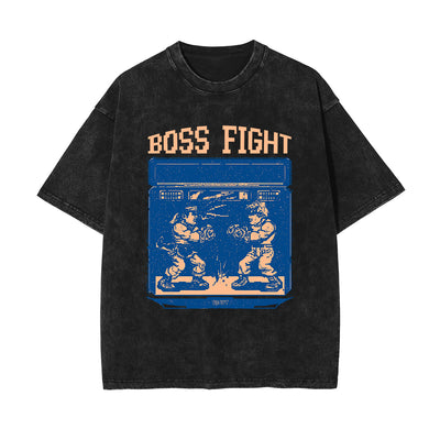 Boss Fight Gaming Graphic Tee-INNBLAC