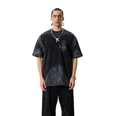 Vintage Painted Baggy T Shirt 270gsm