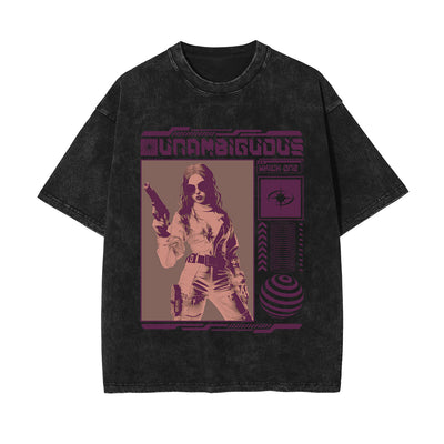 Unambiguous Y2k Streetwear Graphic Tee-INNBLAC
