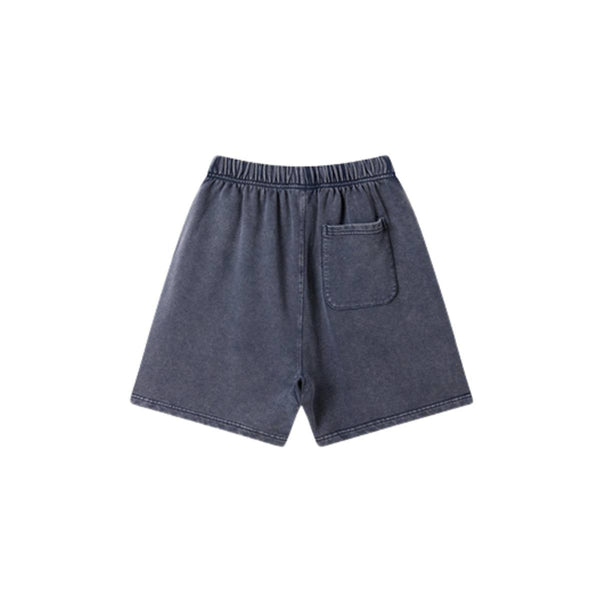 Vintage Fade Oversized Cotton Shorts