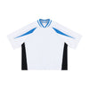 Colorblock V Neck Cotton Tee 250G