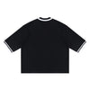 Heavyweight V Neck Button Cardigan Tee 320G