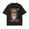 Streetwear Stone Wash Graphic Tee-INNBLAC