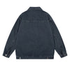 Retro Hip-hop Street Washed Denim Jacket