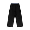 Double Waistband Baggy Trousers
