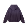 Relaxed Overdyed Ombre Faded Cotton Hoodie