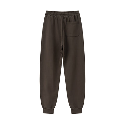 Men's Solid Color Tapered Trousers-INNBLAC Fashion Apparel