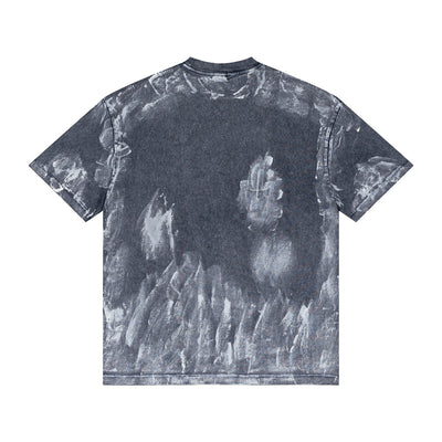 Vintage Painted Baggy T Shirt 270gsm
