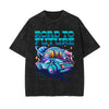 Road To Future Washed Graphic Tee-INNBLAC