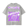 Create Your Own Happiness Urban Graphic Tee-INNBLAC