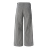 Vintage Washed High-Waist Relaxed Straight Wide-Leg Trousers