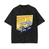 Burn Out Drift Car Graphic Tee-INNBLAC
