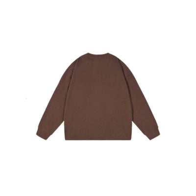 Vintage Washed Drop Shoulder Long Sleeve Shirt