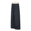 Vintage Plaid Panel Wide-Leg Trousers