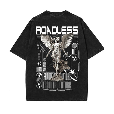 Angel Streetwear Chrome Graphic Tee-INNBLAC
