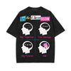 In The Class Room Graphic Washed Tee-INNBLAC