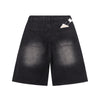 Vintage Shadow Wash Denim Shorts