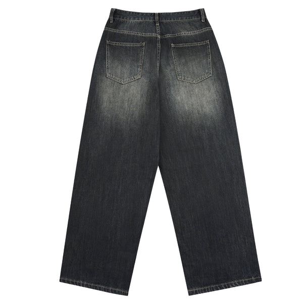 High Street Baggy Wide Leg Denim Jeans