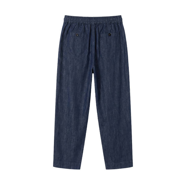 Tencel Blend Wide Leg Jeans