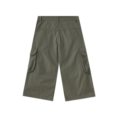Vintage Multi-Pocket Cargo Baggy Shorts