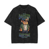 Streetwear Stone Wash Graphic Tee-INNBLAC