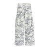 Camouflage Patchwork Multi Pocket Relaxed Cargo Pants