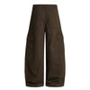 Vintage Brown Oversized Pocket Cargo Pants