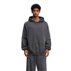Two-Layer Sleeve Acid Washed Cotton Hoodie