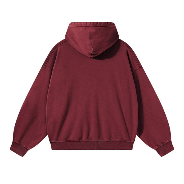 Vintage Washed Heavyweight Pullover Hoodie