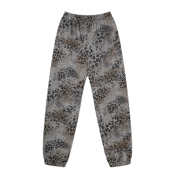 Heavyweight Leopard Camo Joggers