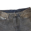 Wrinkle Wash Heavy Ripped Denim Pants