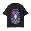 Japanese Geisha Stone Wash Graphic Tee-INNBLAC